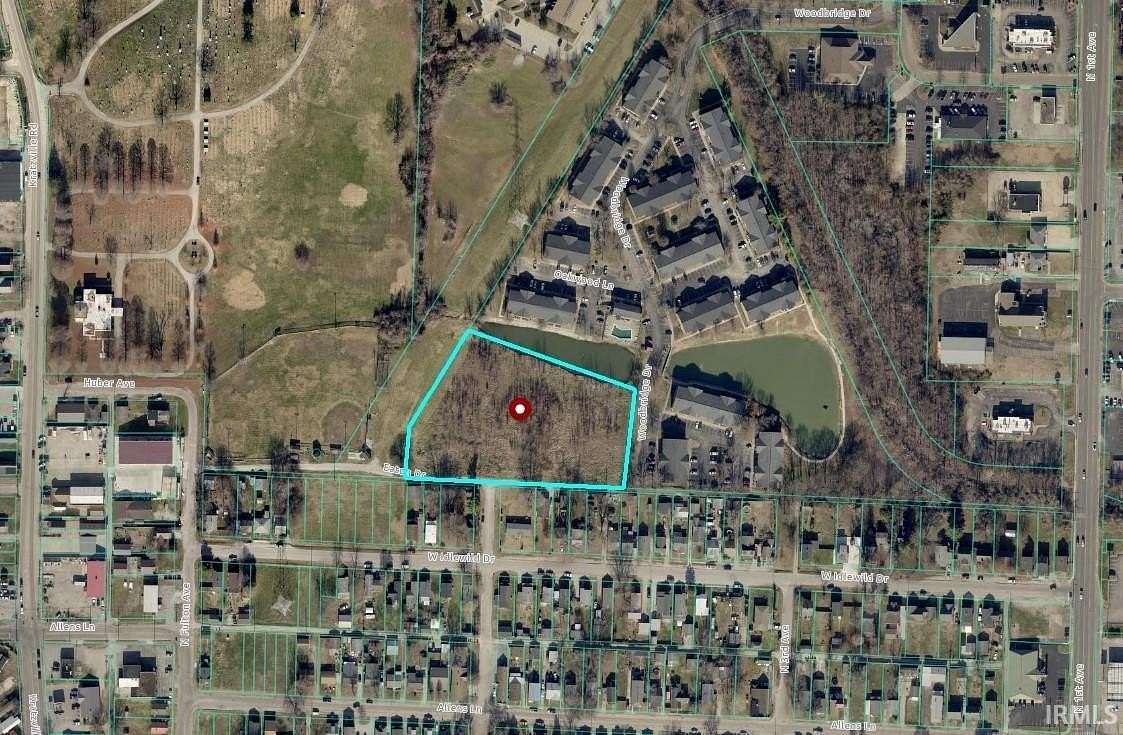 3.2 Acres of Land for Auction in Evansville, Indiana