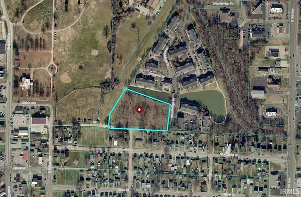 3.2 Acres of Land for Auction in Evansville, Indiana