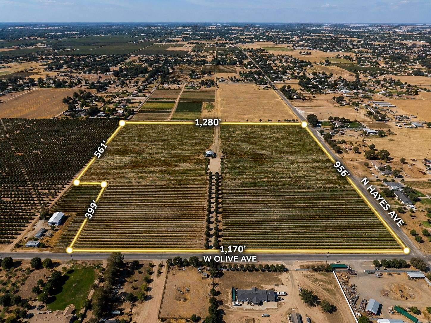 29 Acres of Land for Sale in Fresno, California