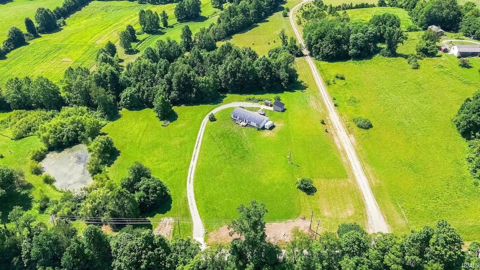 3 Acres of Land with Home for Sale in Spencer, Indiana