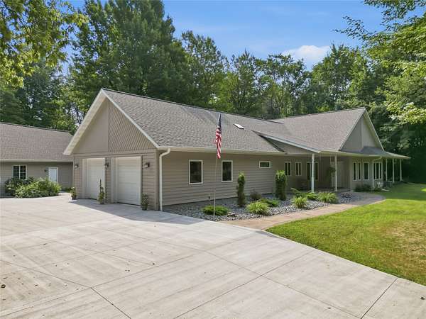 2.43 Acres of Land with Home for Sale in Bloomer, Wisconsin