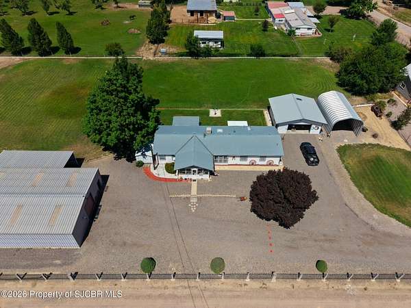 1.89 Acres of Land with Home for Sale in Aztec, New Mexico
