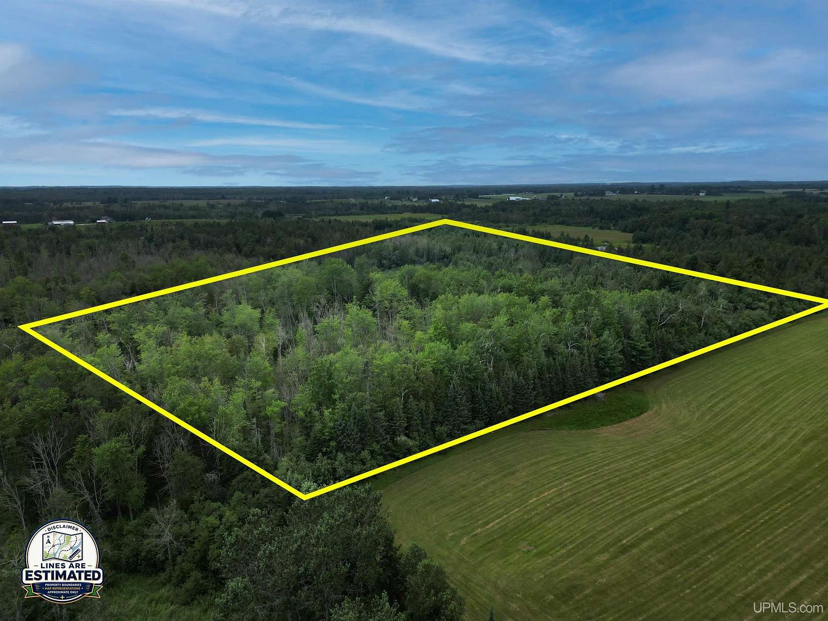 40 Acres of Recreational & Residential Land for Sale in Bark River, Michigan