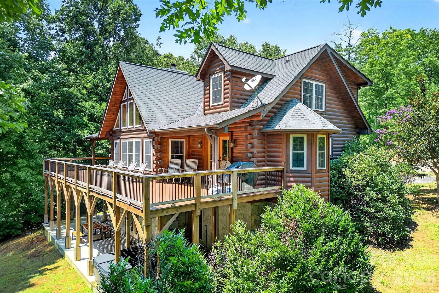 2.77 Acres of Land with Home for Sale in Black Mountain, North Carolina