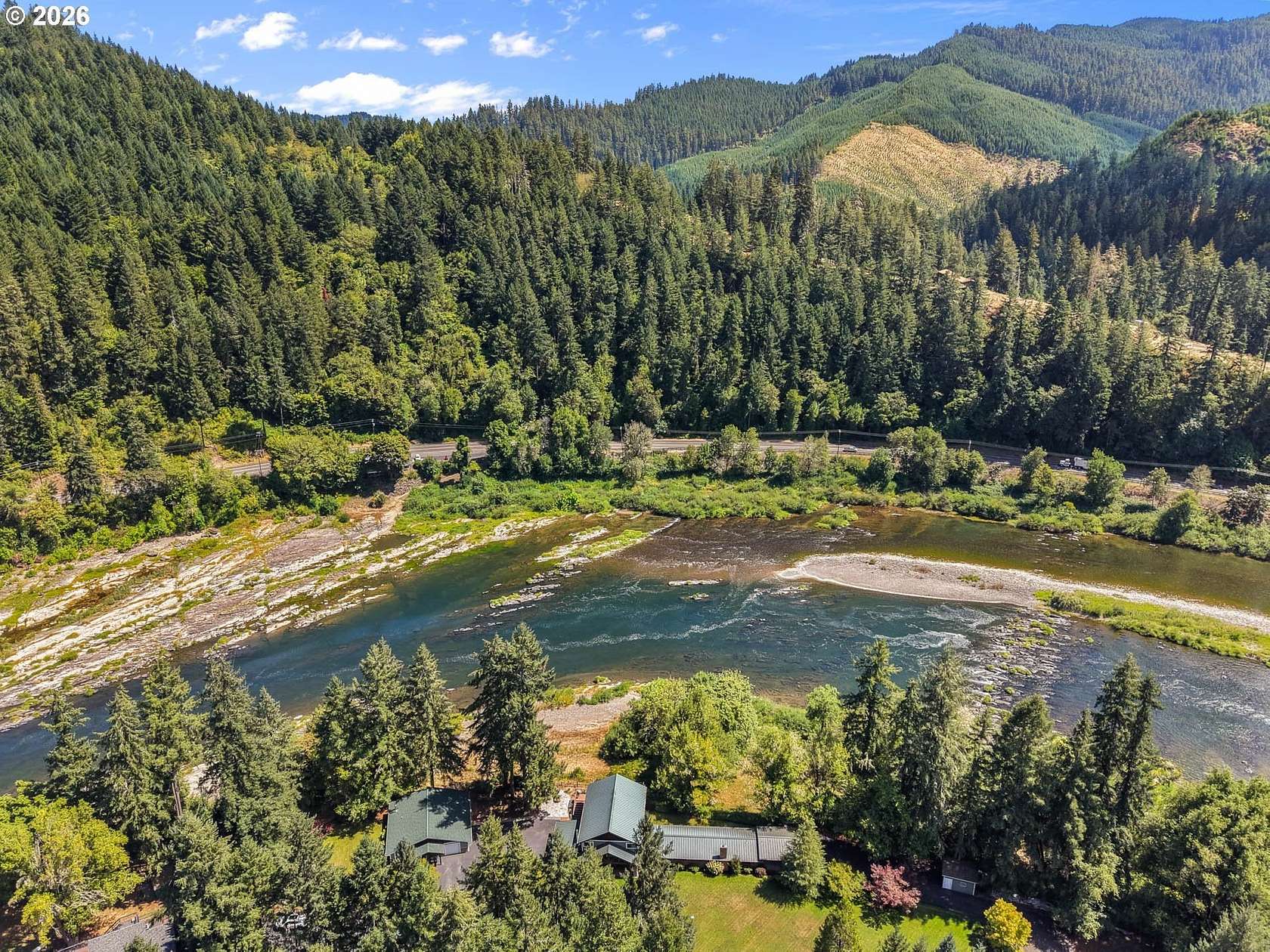 4.75 Acres of Land with Home for Sale in Oakland, Oregon