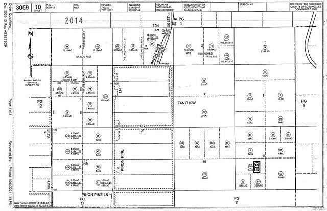 5 Acres of Residential Land for Sale in Juniper Hills, California