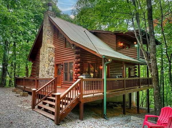 1.75 Acres of Land with Home for Sale in Blue Ridge, Georgia