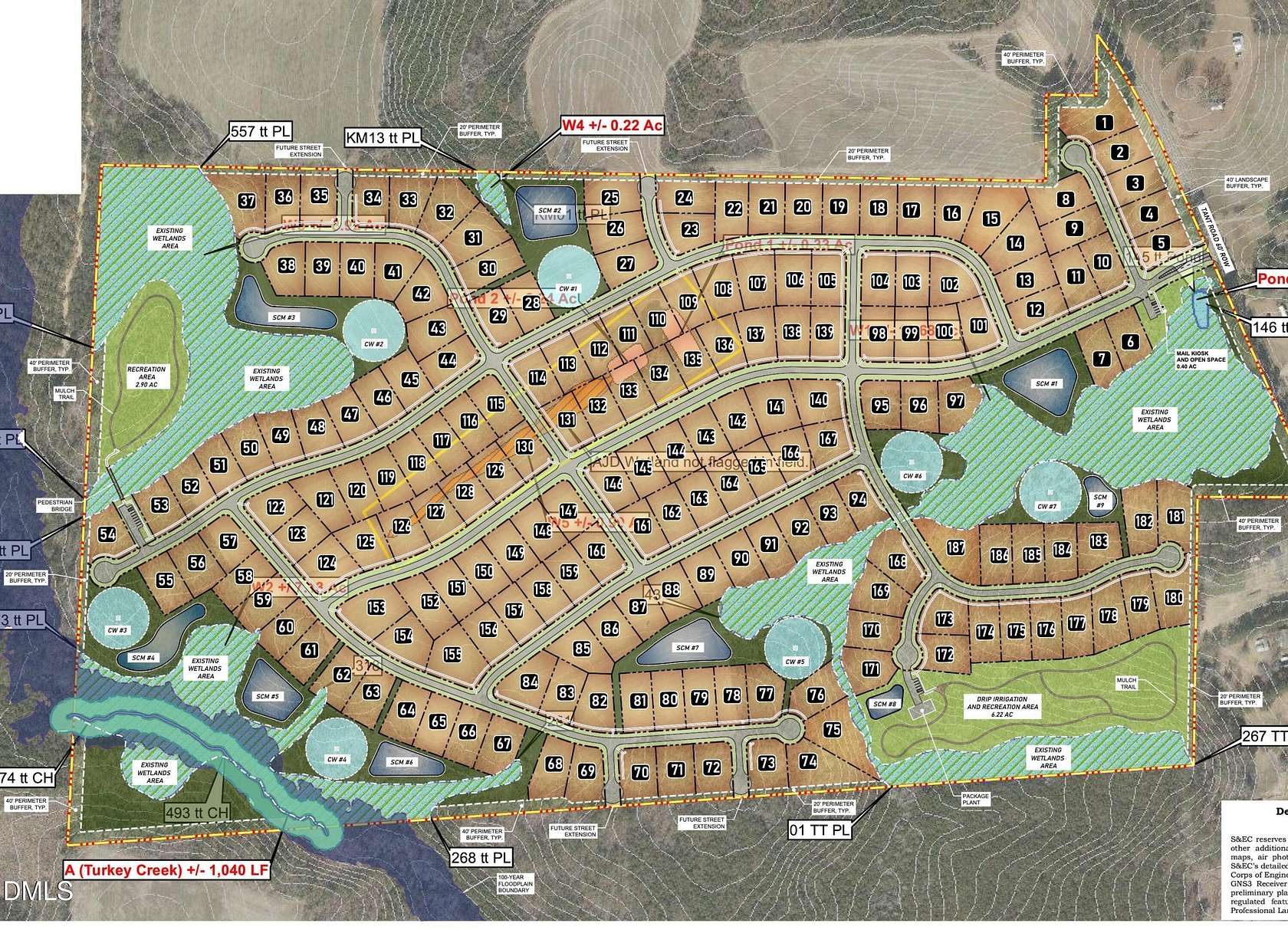 177 Acres of Land for Sale in Spring Hope, North Carolina