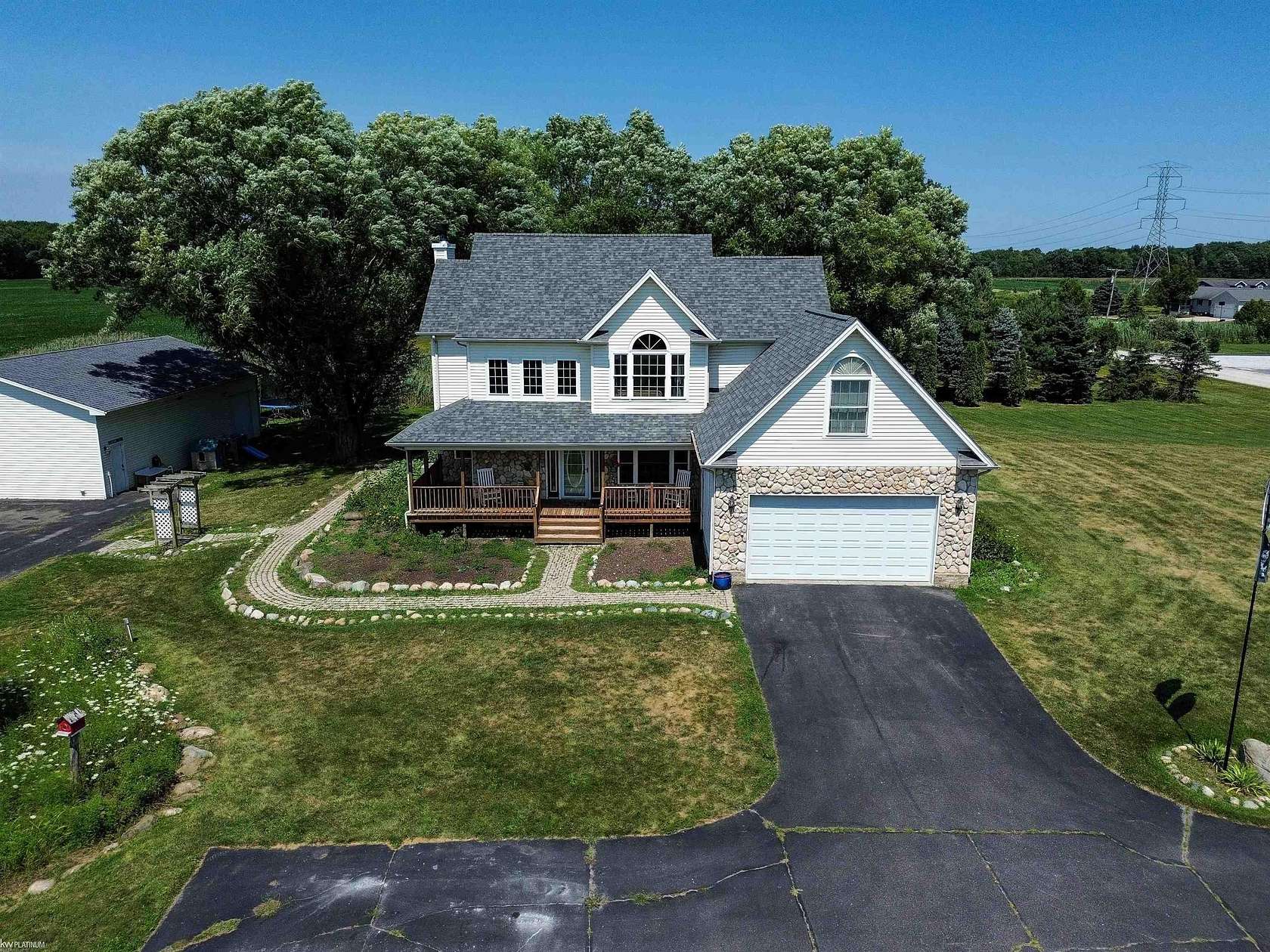3.43 Acres of Land with Home for Sale in St. Clair, Michigan