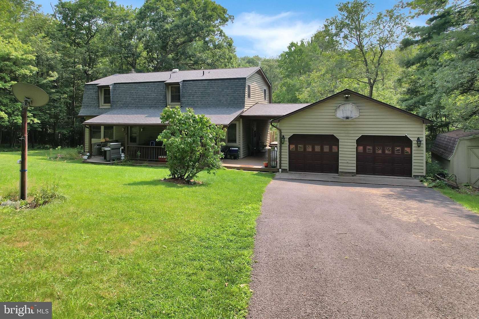 2.3 Acres of Land with Home for Sale in Oakland, Maryland