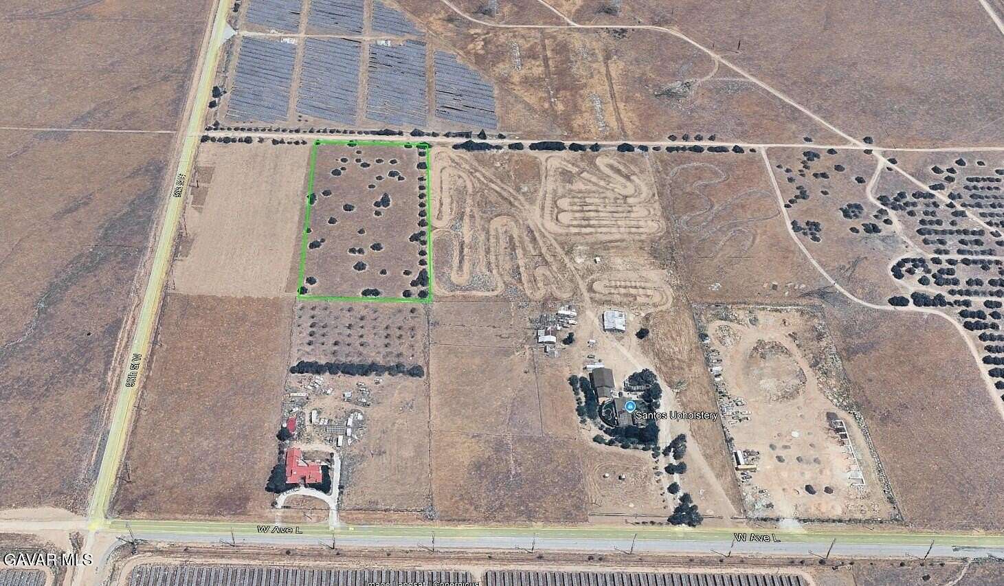 5 Acres of Commercial Land for Sale in Lancaster, California