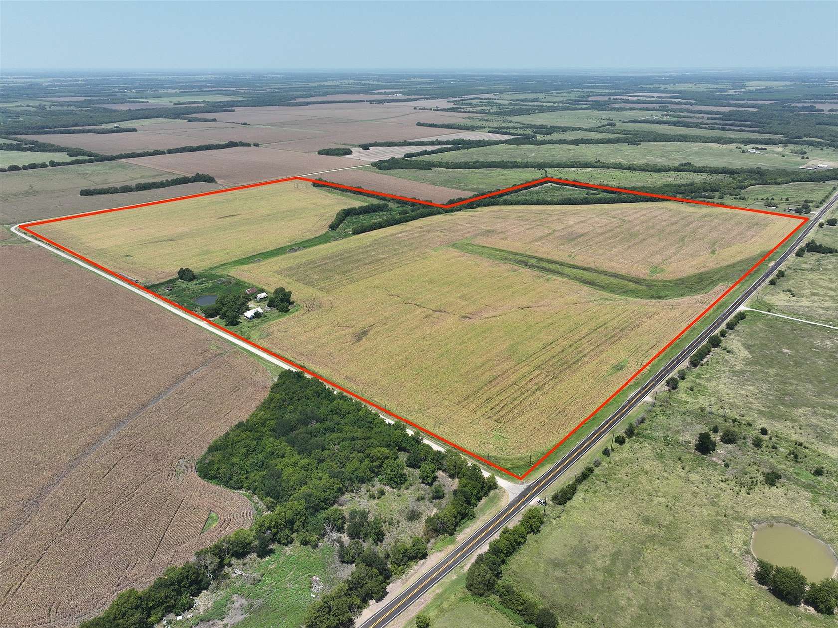 371 Acres of Agricultural & Residential Land for Sale in Petty, Texas
