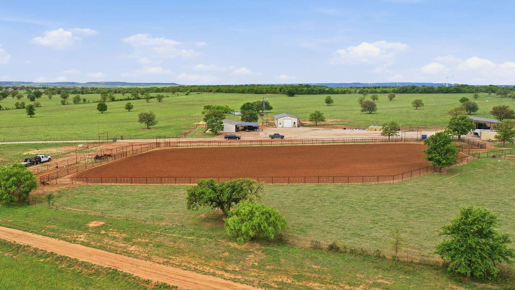115 Acres of Land with Home for Sale in Cisco, Texas
