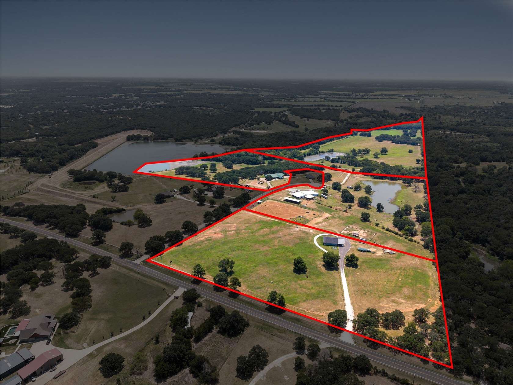 104 Acres of Land with Home for Sale in Cleburne, Texas
