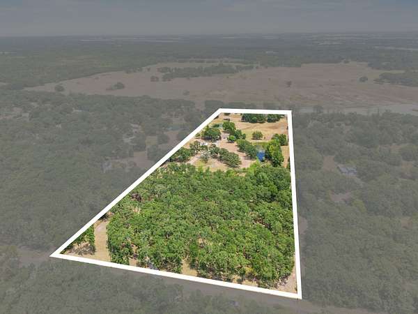 10 Acres of Land with Home for Sale in Kaufman, Texas