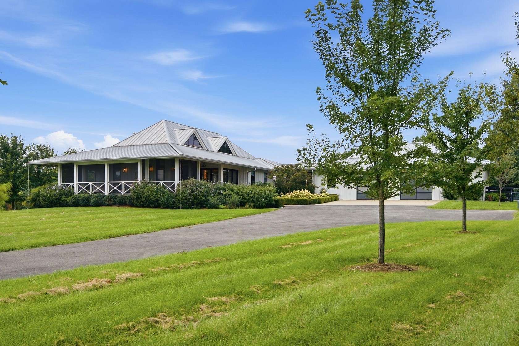 6.9 Acres of Land with Home for Sale in Lawrenceburg, Kentucky
