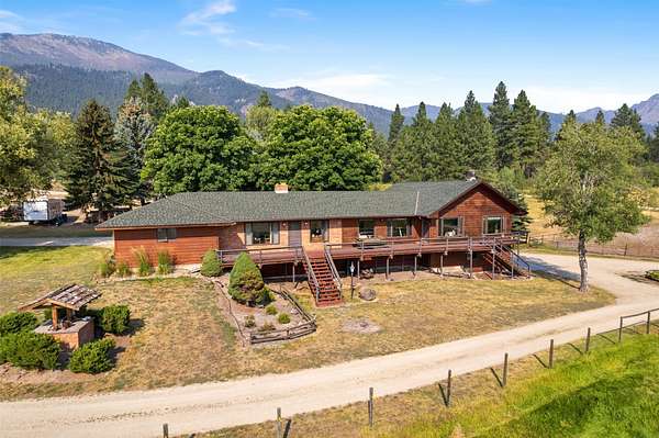 10.7 Acres of Land with Home for Sale in Hamilton, Montana
