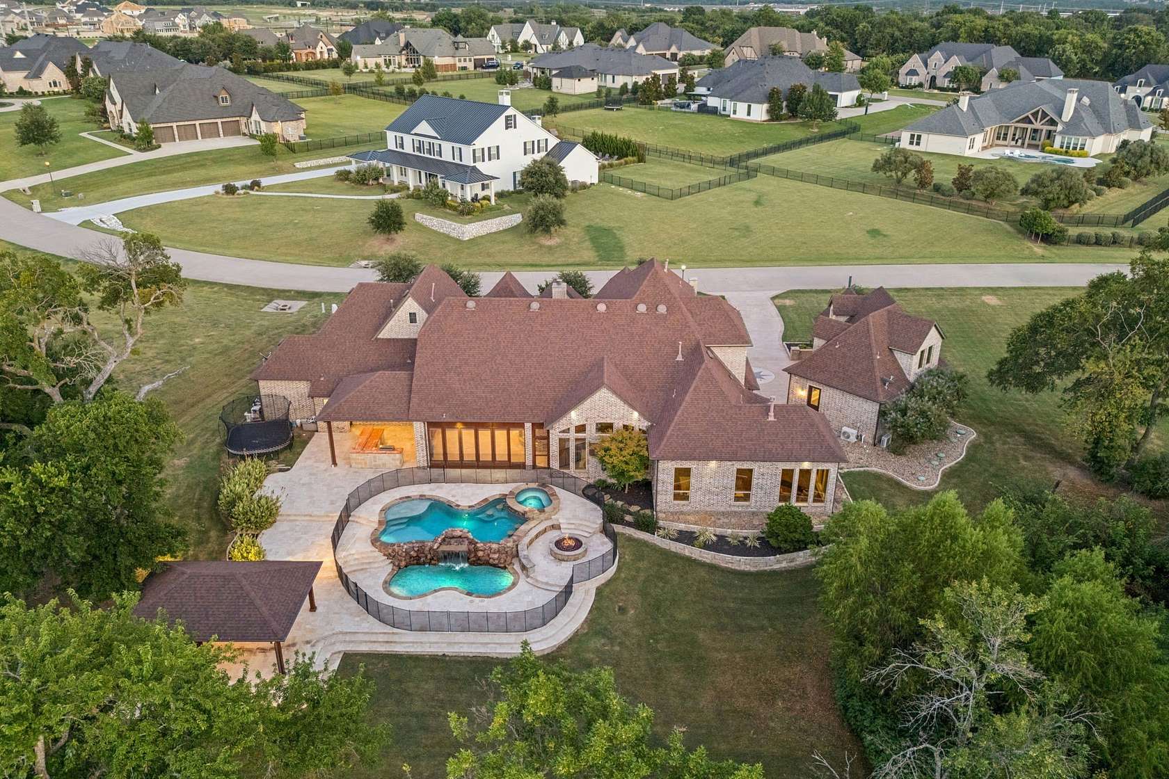 3 Acres of Land with Home for Sale in Prosper, Texas