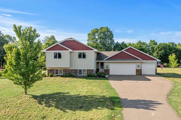 3.72 Acres of Land with Home for Sale in Stacy, Minnesota