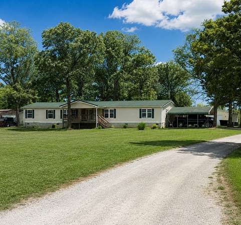 5.25 Acres of Land with Home for Sale in Shelbyville, Tennessee