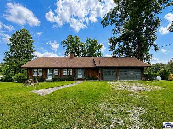 4 Acres of Land with Home for Sale in Terre Haute, Indiana