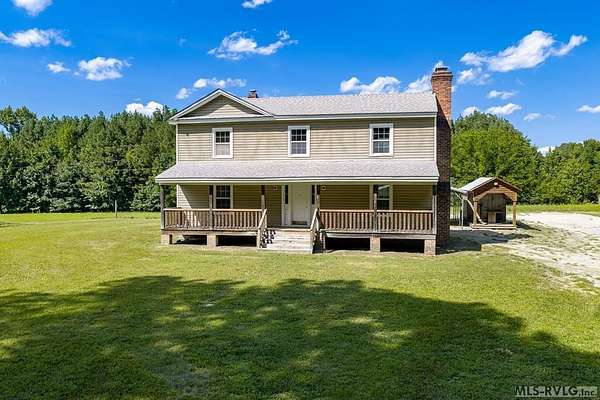 5.67 Acres of Land with Home for Sale in Jarratt, Virginia