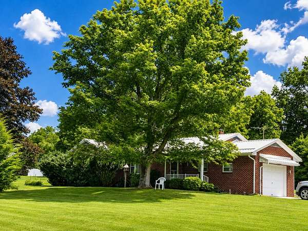10.5 Acres of Recreational Land with Home for Sale in Marlinton, West Virginia