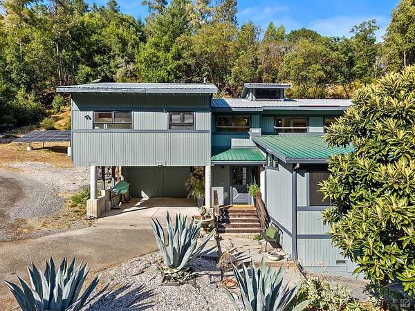 4.42 Acres of Land with Home for Sale in Guerneville, California