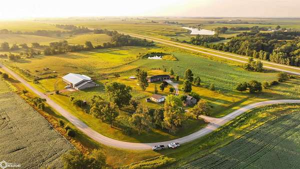 29 Acres of Agricultural Land with Home for Sale in Agency, Iowa