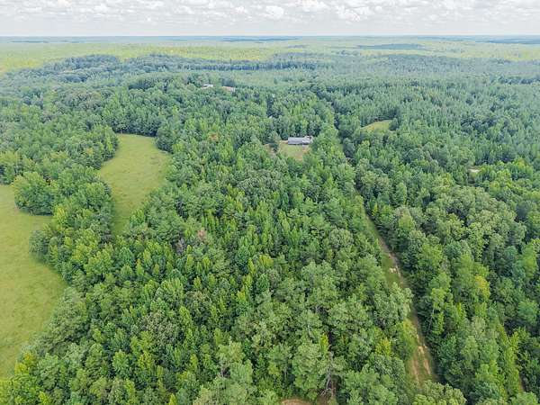30 Acres of Recreational Land with Home for Sale in Walnut, Mississippi