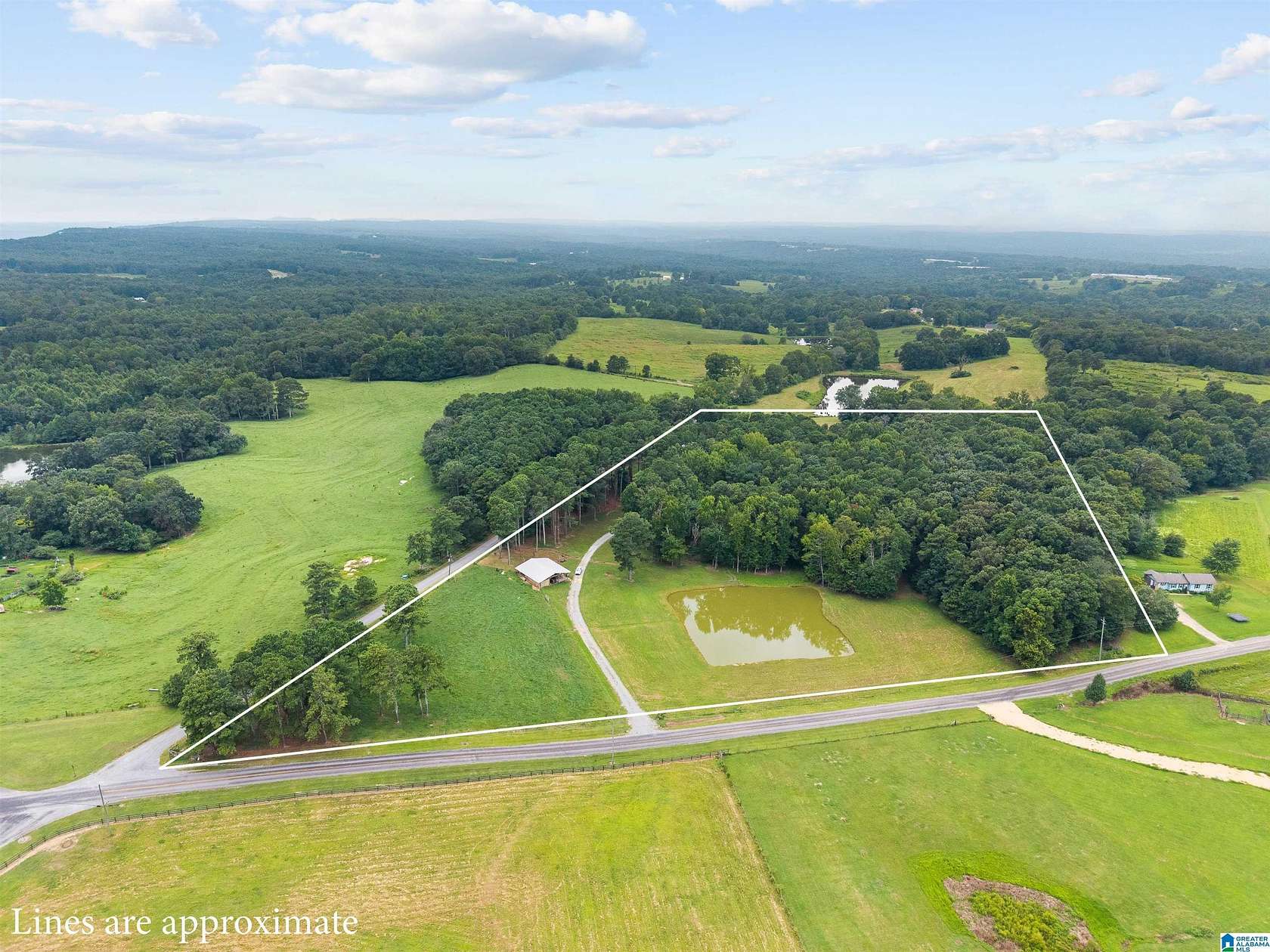 11.6 Acres of Recreational Land with Home for Sale in Oneonta, Alabama