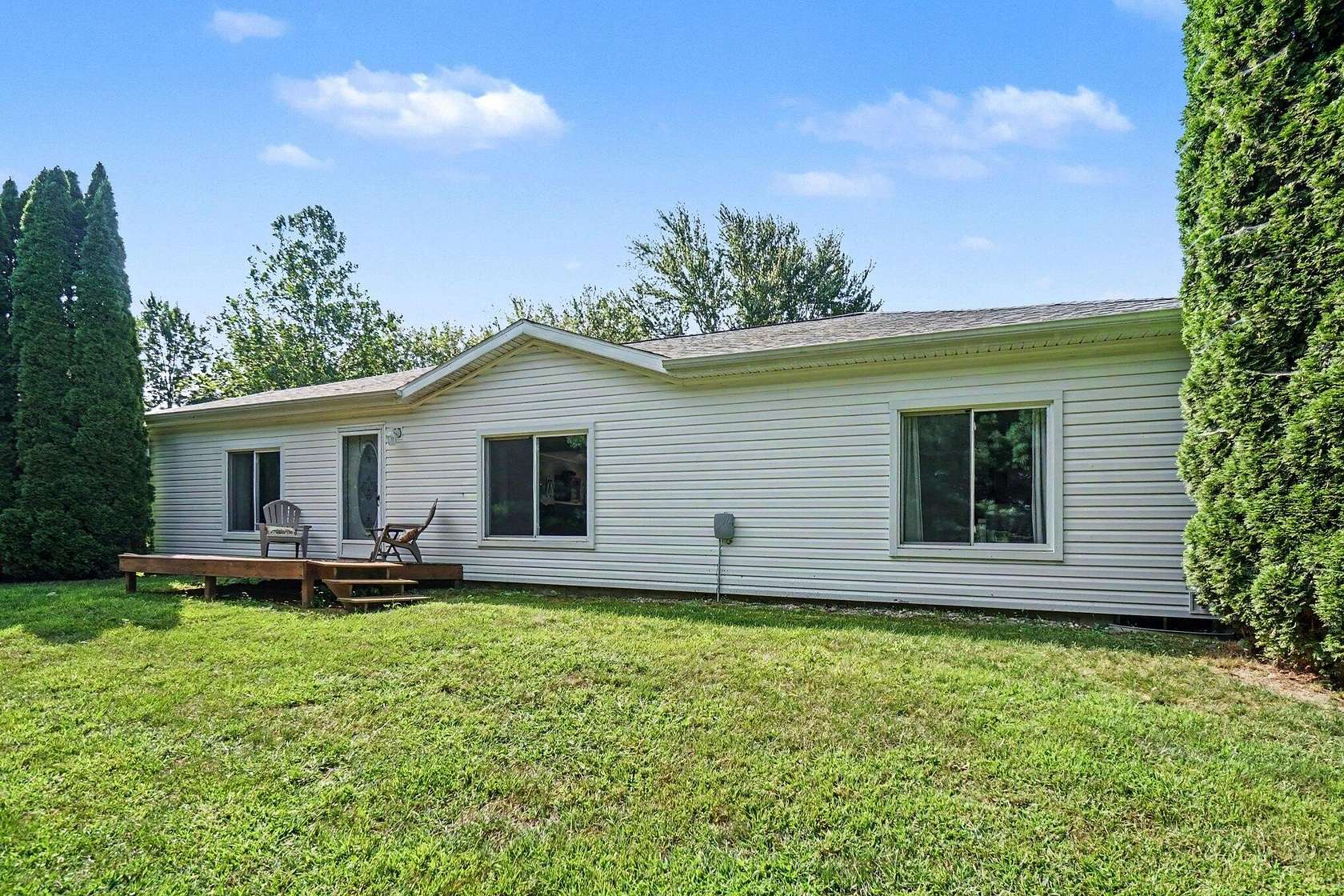 10 Acres of Land with Home for Sale in Burlington, Michigan