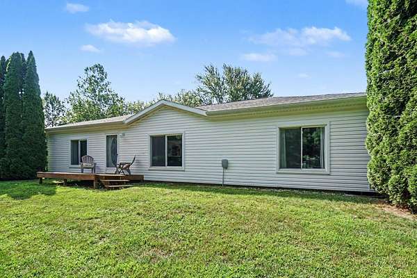 10 Acres of Land with Home for Sale in Burlington, Michigan