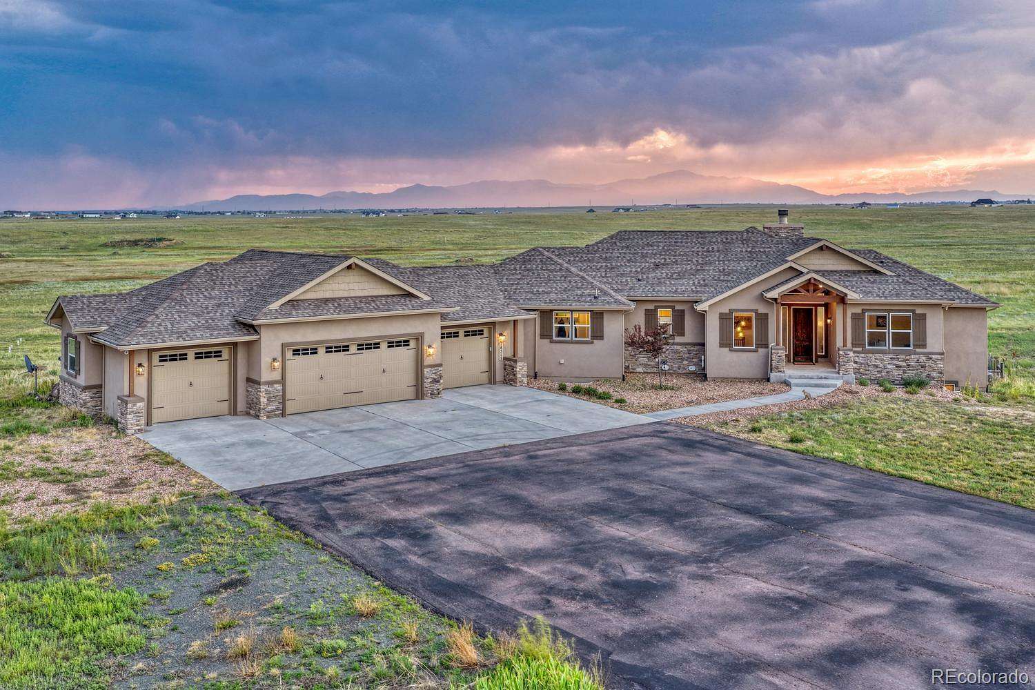 35.1 Acres of Agricultural Land with Home for Sale in Peyton, Colorado