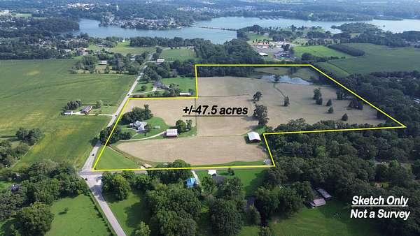 47.5 Acres of Agricultural & Residential Land for Sale in Winchester, Tennessee