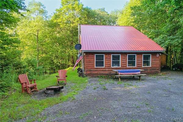 41.2 Acres of Recreational Land with Home for Sale in Redfield, New York