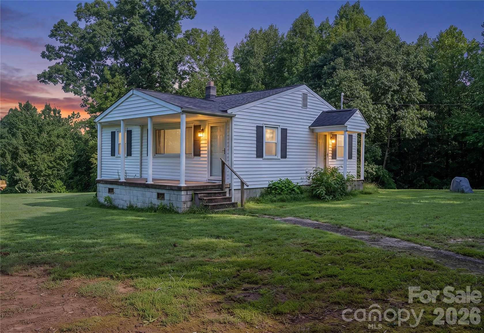 1.83 Acres of Land with Home for Sale in Gastonia, North Carolina