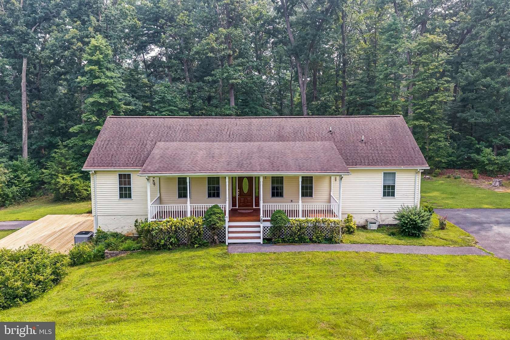 5.2 Acres of Land with Home for Sale in Front Royal, Virginia