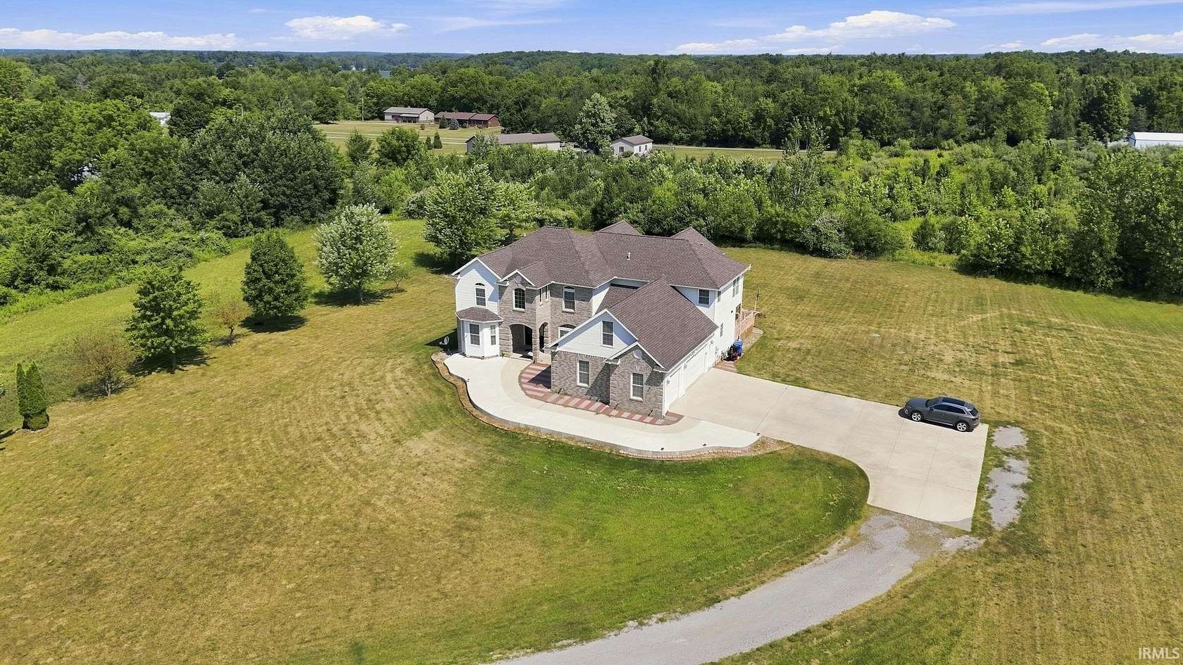 3.53 Acres of Land with Home for Sale in Columbia City, Indiana