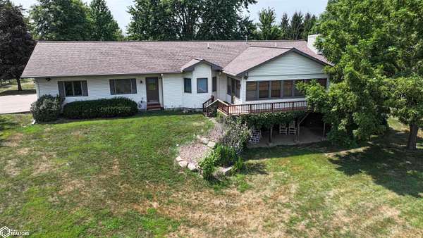 7 Acres of Land with Home for Sale in Fairfield, Iowa