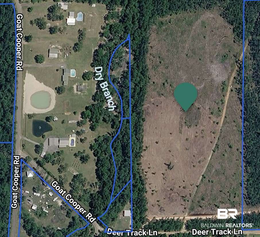 20.3 Acres of Recreational & Residential Land for Sale in Robertsdale, Alabama