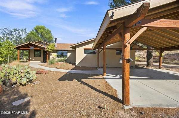 2 Acres of Land with Home for Sale in Rimrock, Arizona