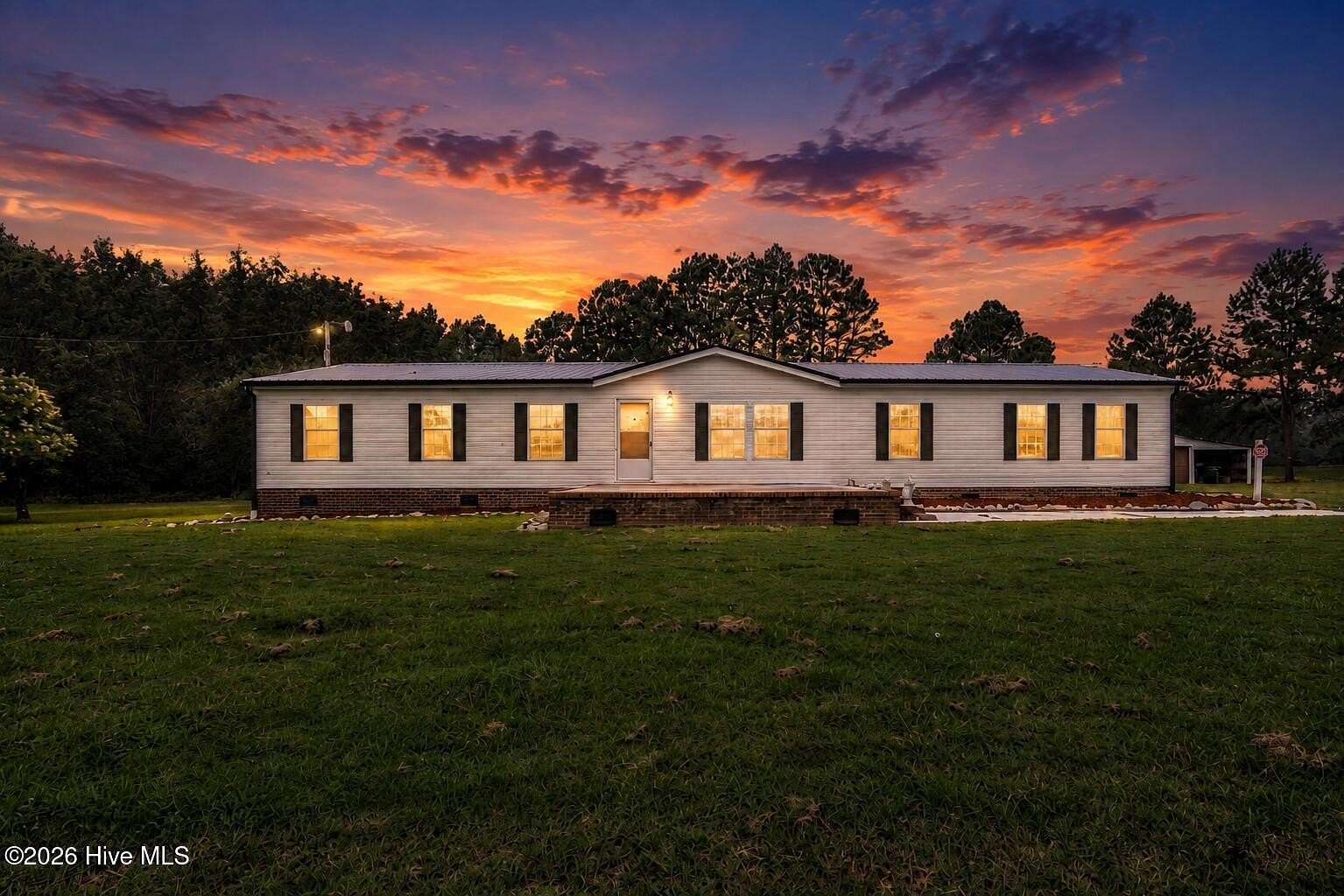 7.26 Acres of Land with Home for Sale in Elm City, North Carolina