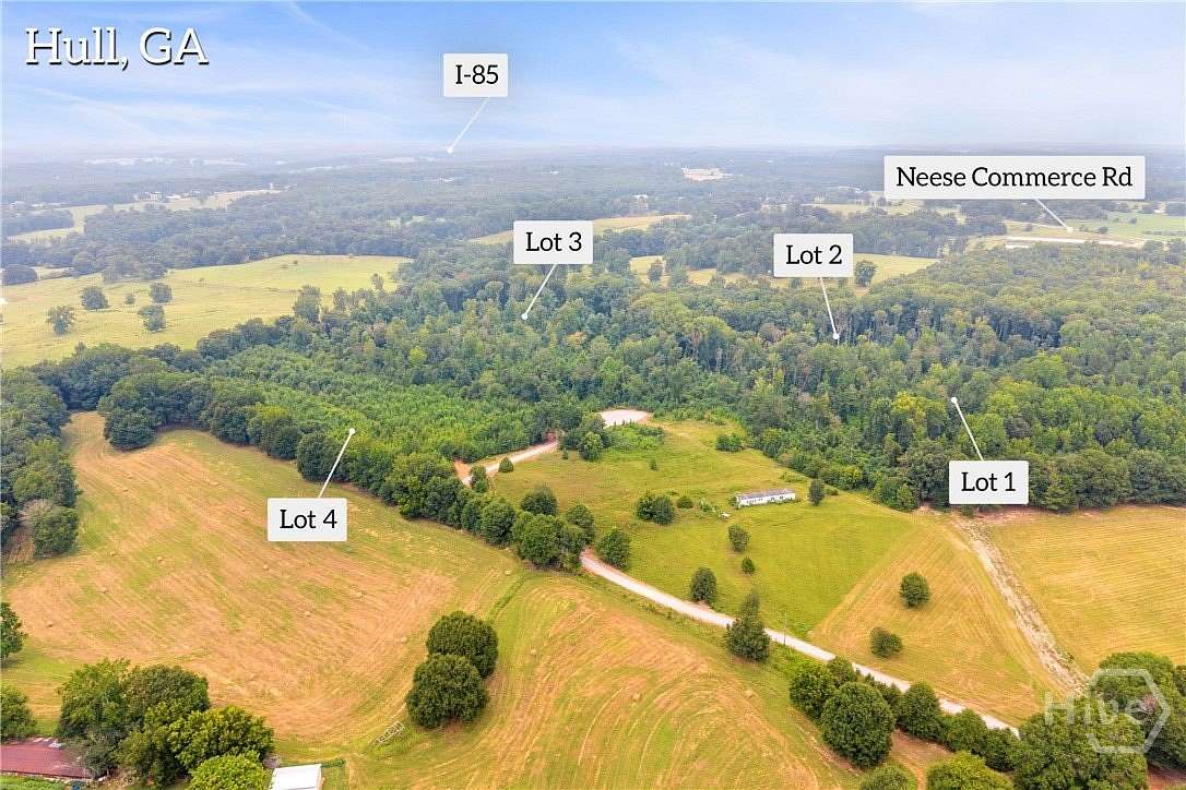 11.7 Acres of Land for Sale in Hull, Georgia