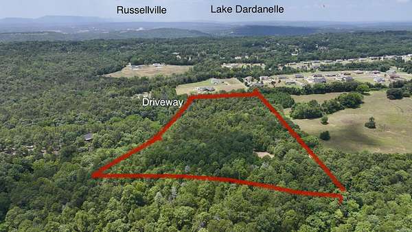 18.8 Acres of Recreational & Residential Land for Sale in Russellville, Arkansas