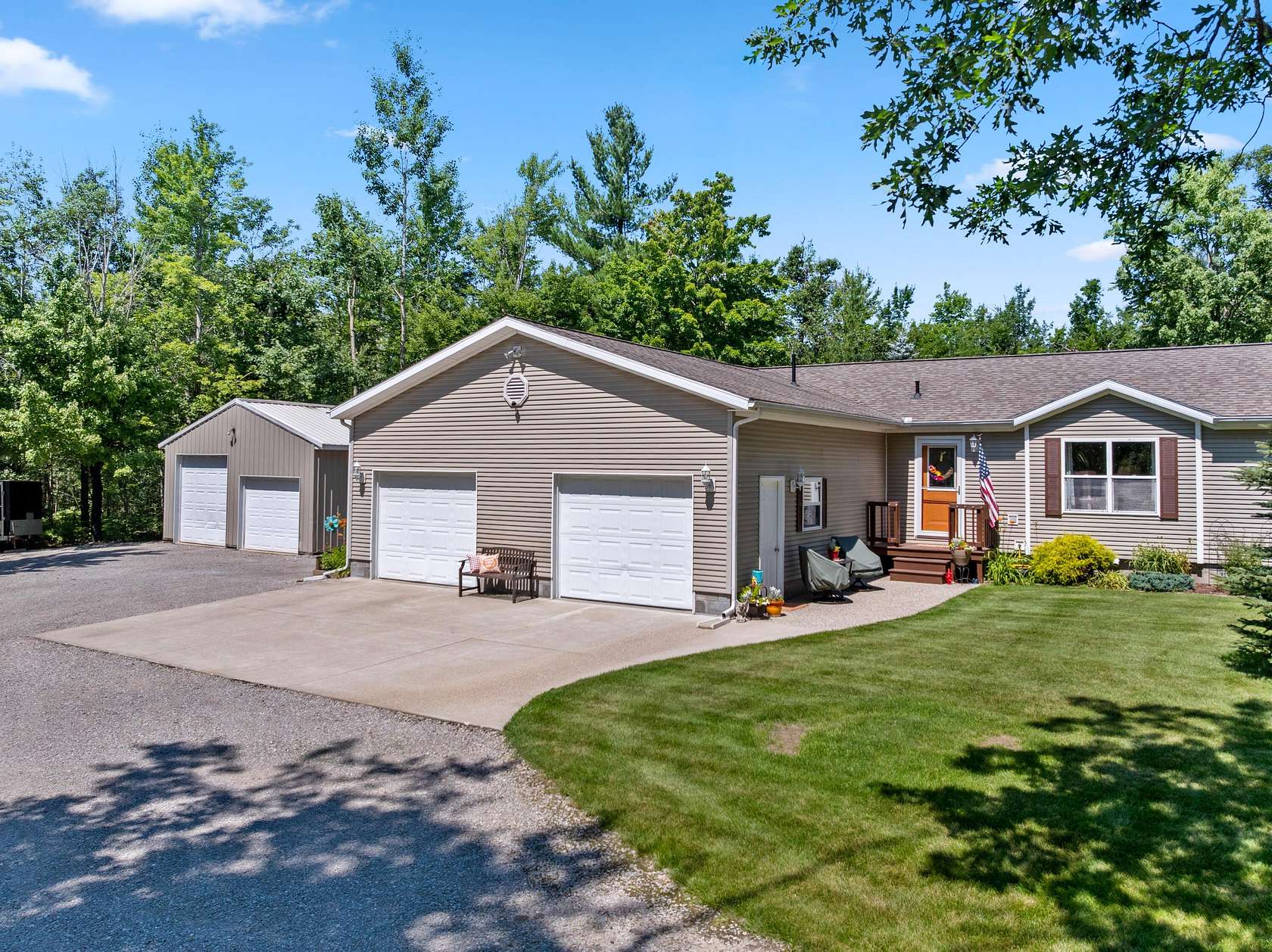 9.7 Acres of Land with Home for Sale in Johannesburg, Michigan