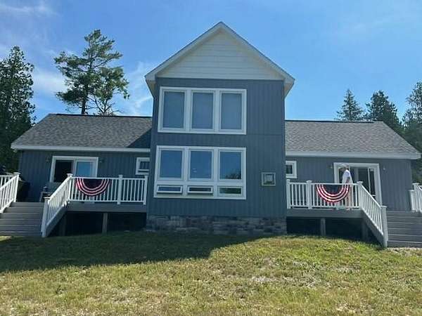 5 Acres of Land with Home for Sale in Bois Blanc Township, Michigan