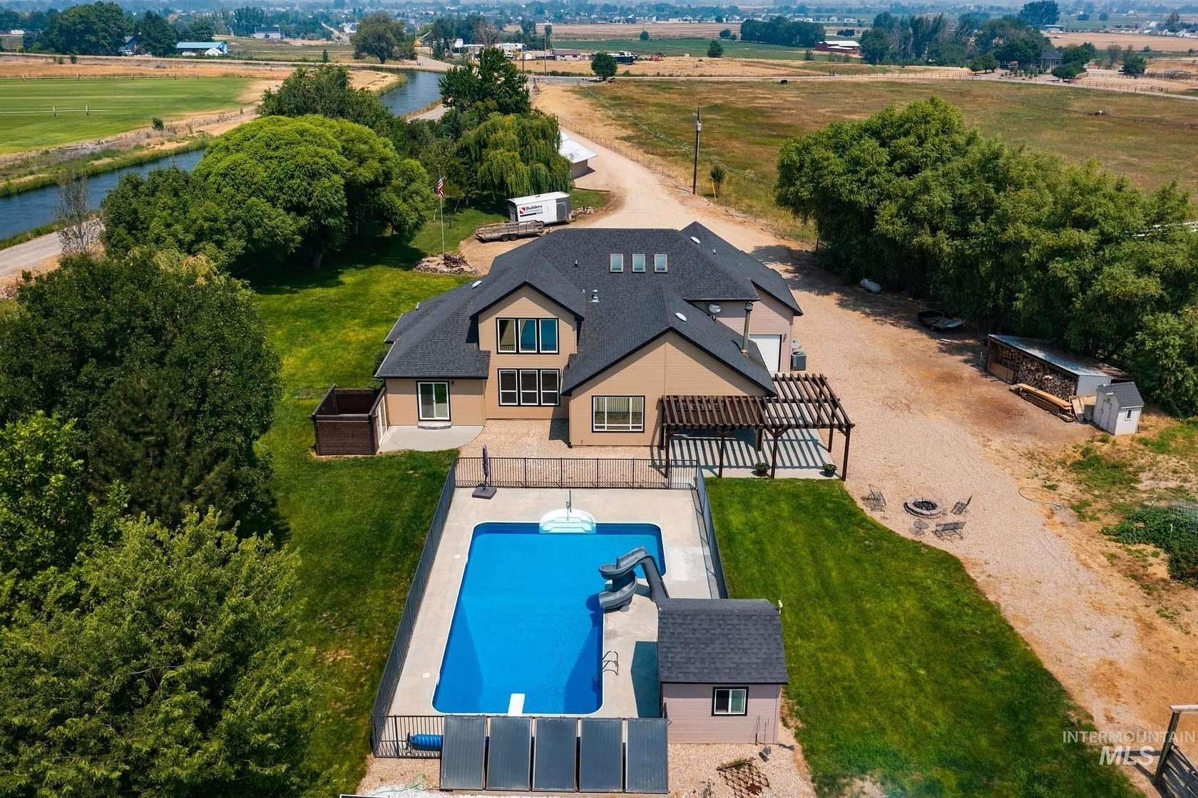 5.23 Acres of Land with Home for Sale in Kuna, Idaho