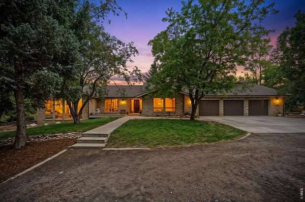 2.55 Acres of Land with Home for Sale in Loveland, Colorado