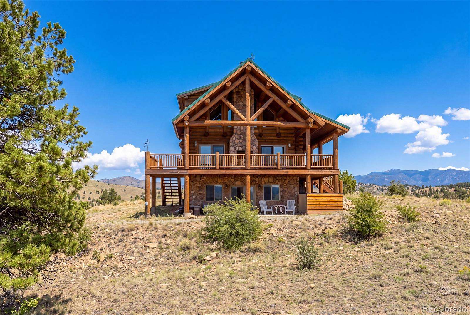 35 Acres of Recreational Land with Home for Sale in Hartsel, Colorado